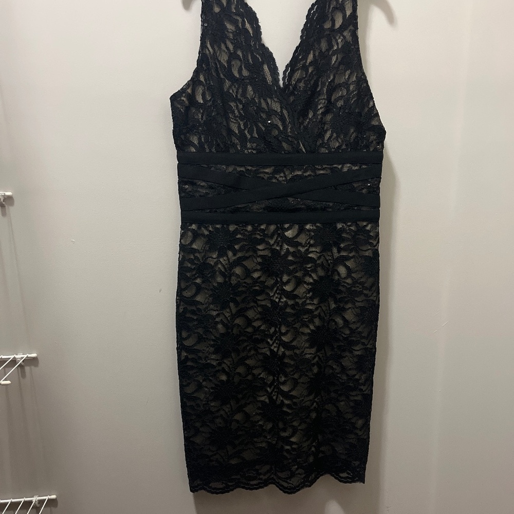 Sexy Black lace dress
